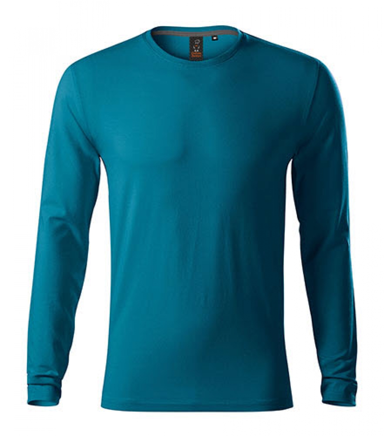 Uniforme Protectie - Tricou de lucru barbati, model slim fit, maneca lunga, bumbac 160g