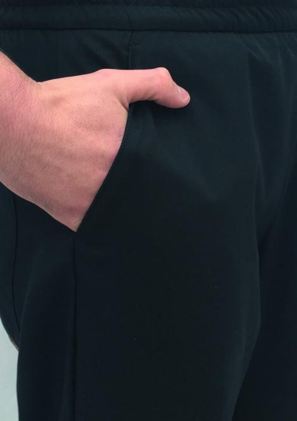 Uniforme Protectie - Pantaloni lucru barbati, cu elastic si buzunare, din tercot