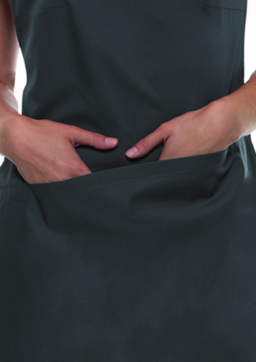 Uniforme Curatenie - Bluza camerista, tip vesta, cu buzunar central