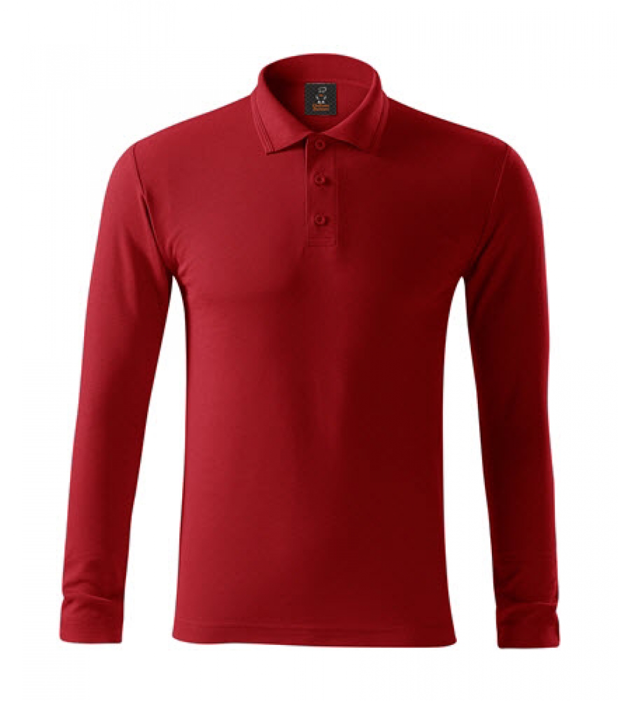 Tricou de lucru barbati, din bumbac 200g, model polo cu maneca lunga Tricou de lucru barbati, din bumbac 200g, model polo cu maneca lunga