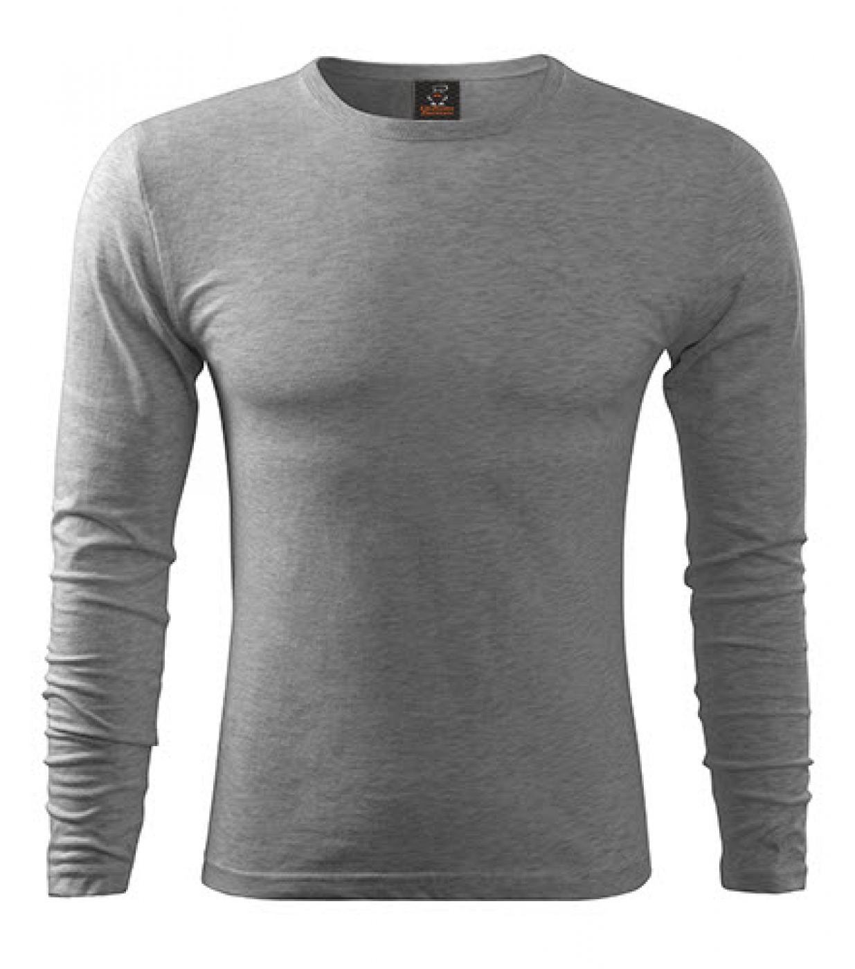 Uniforme Protectie - Tricou de lucru barbati, model pe corp cu maneca lunga, bumbac 160g