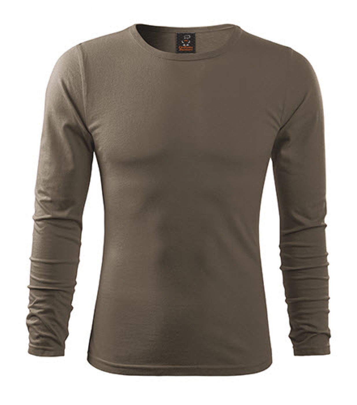 Uniforme Protectie - Tricou de lucru barbati, model pe corp cu maneca lunga, bumbac 160g