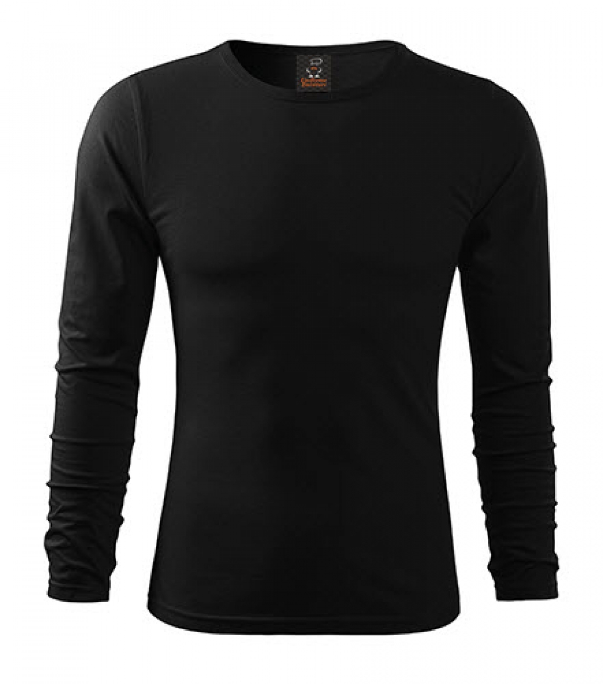 Uniforme Protectie - Tricou de lucru barbati, model pe corp cu maneca lunga, bumbac 160g