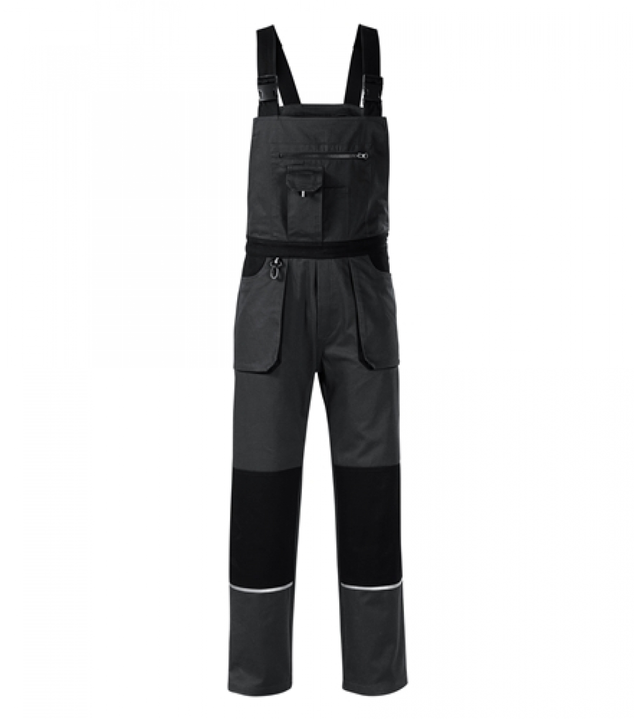 Uniforme Protectie - Pantaloni salopeta lucru cu pieptar, de barbati, bumbac