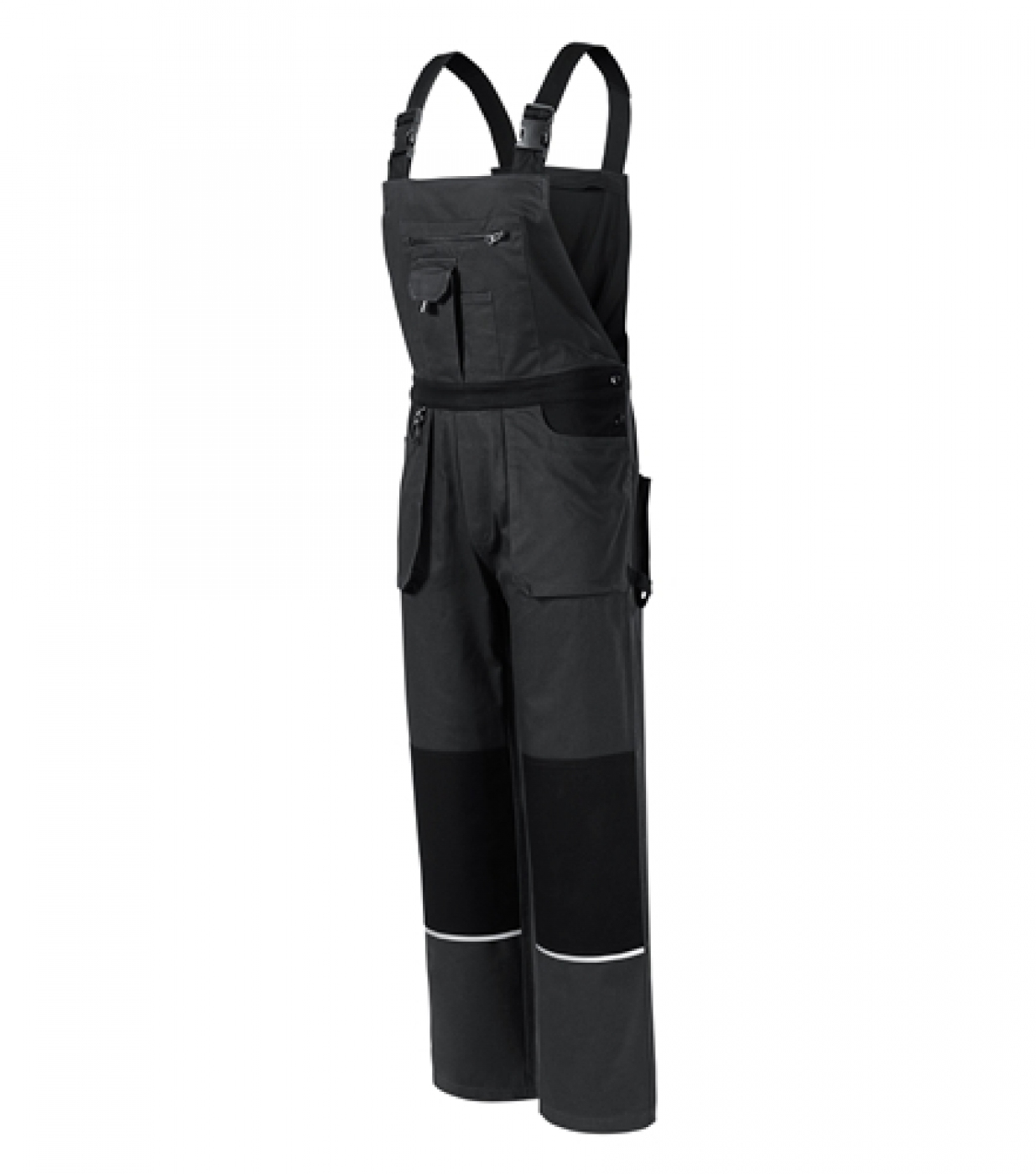 Uniforme Protectie - Pantaloni salopeta lucru cu pieptar, de barbati, bumbac
